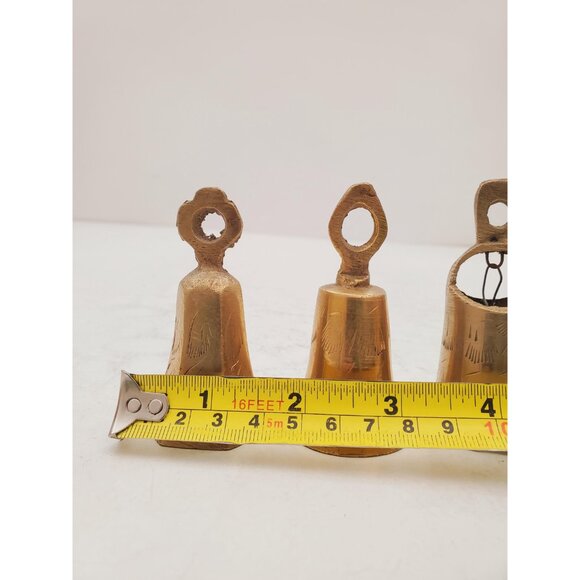 Vintage Brass Hand Bell - Handheld Solid Brass Bell with Charming Tone -… - Picture 8 of 10
